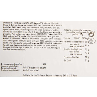 Delhaize | Mini boudins | Assortiment 