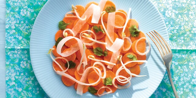 Carpaccio de carottes