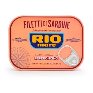 Rio Mare | Sardines | Huile d'olive | Chili | 2e -50% 