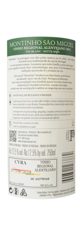 Portugal | Alentejo | Montinho Sao Miguel blanc 