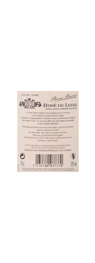 France - Frankrijk | Loire - Anjou | Rosé de Loire Pierre Brévin 