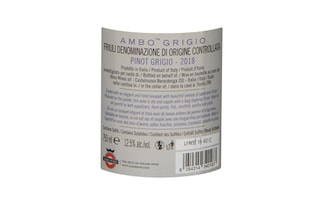 Italie - Italië | Friuli D.O.C. | Ambo Pinot Grigio Friuli 2018 