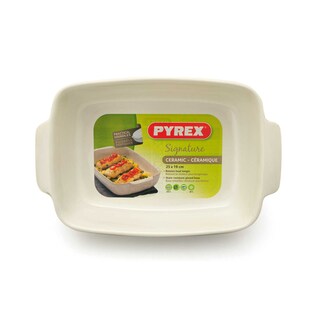 Pyrex | Signature | Plat à four | Gris | 25x19cm 