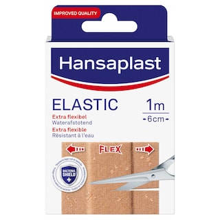 Hansaplast | Pleisters | Elastic | 1m x 6cm 
