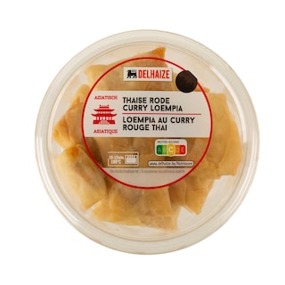 Delhaize | Coussin crevettes curry rouge Thaï 