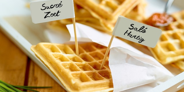 Gaufres petit-déjeuner