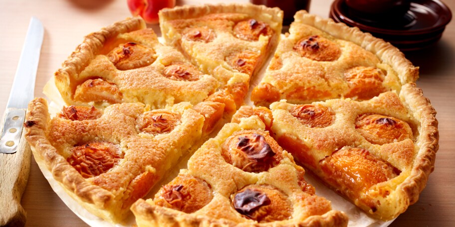 Tarte frangipane aux abricots