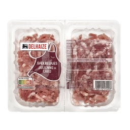 Delhaize | Allumettes lardons | Salé 