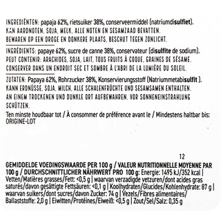 Delhaize | Papaja schijven 