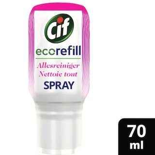Cif | Power & Shine | Power & Shine | Ecorefill Produit d'entretien | Nettoie-Tout | 70 ml 