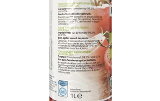 Delhaize | Sap | Tomaten | 100% natuurlijk 1 l