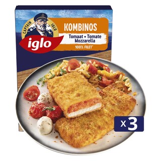 Iglo | Kombinos | Tomate | Mozzarella | 3 pièces 300 gr