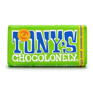 Tony's Chocolonely | Chocolade | Puur | Amandel zeezout | Fairtrade 