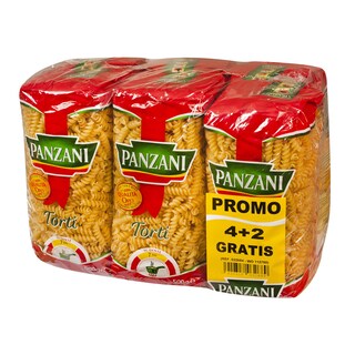 Panzani | Pasta | Torti | 4+2 gratis 