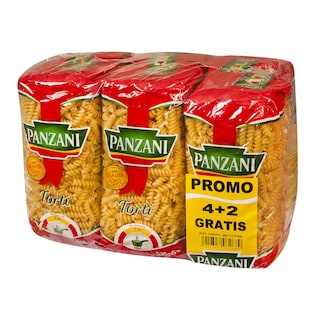 Panzani | Pasta | Torti | 4+2 gratis 