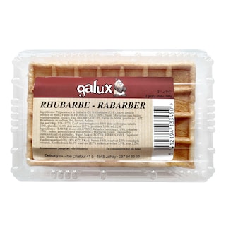 Galux | 340G GAUFRE RHUBARBE 