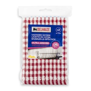 Delhaize | Lavettes Coton Luxe 
