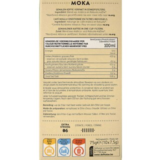 Delhaize | Café | Moka | Filtres 