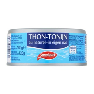 Saupiquet | Tonijn | Natuur 120 gr