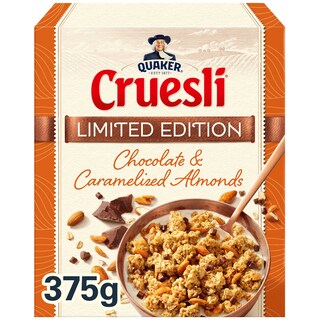 Quaker | Cruesli | Céréales | Amandes caramélisées & Chocolat 