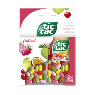 Tic Tac | Pastilles | Festival | Duopack 