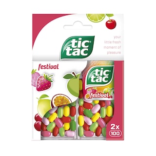 Tic Tac | Pastilles | Festival | Duopack 