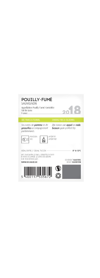 France - Frankrijk | Loire - Pouilly Fumé | Pouilly Fumé 2018 