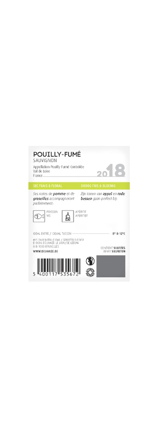 France - Frankrijk | Loire - Pouilly Fumé | Pouilly Fumé 2018 