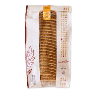La Lorraine | Brood | Bruin | Vierkant 800 gr