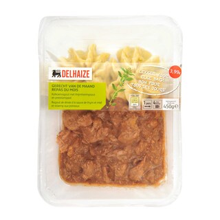 Delhaize | Ragout | Dinde | Repas du mois 
