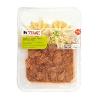 Delhaize | Ragout | Dinde | Repas du mois 