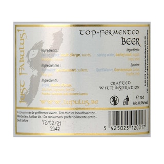 Lupulus | Bière blonde | Triple | 8,5% ALC. | Bouteille 