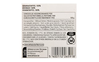 Delhaize | Fruitbites | Granaatappel 