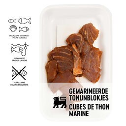Gemarineerde tonijn | Blokjes