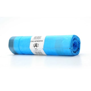Antwerpen | Gemeentelijke vuilniszakken | Blauw | 30L