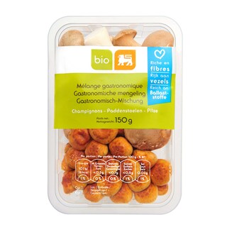 Delhaize | Bio | Champignons | Gastronomisch | Bio | Trio 
