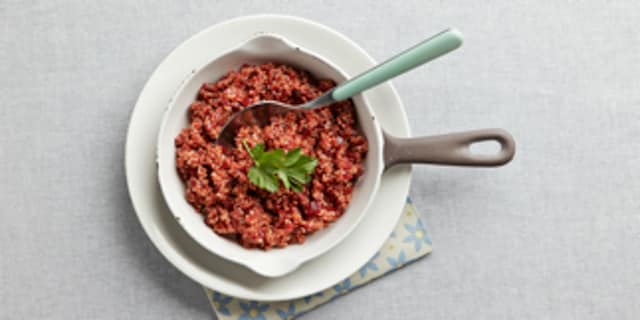Quinoa à la betterave façon risotto