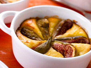 Gegratineerde vijgen met ricotta