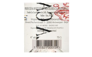 Porton | Pisco La Caravedo 41% alc 70 cl