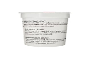 Delhaize | Opgeklopte verse kaas | Gezoet 