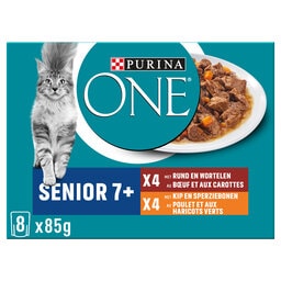 Kattenvoeding | Saus | Senior | Mix vlees