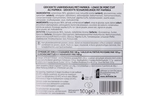 Delhaize | Carre paprika 100 gr