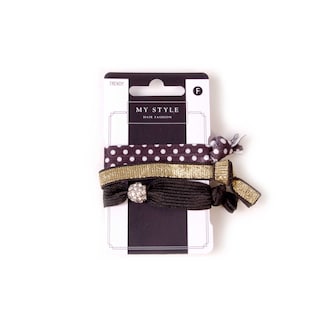 MyStyle | Trend | Armband | Elastiek | Zwart-strass 