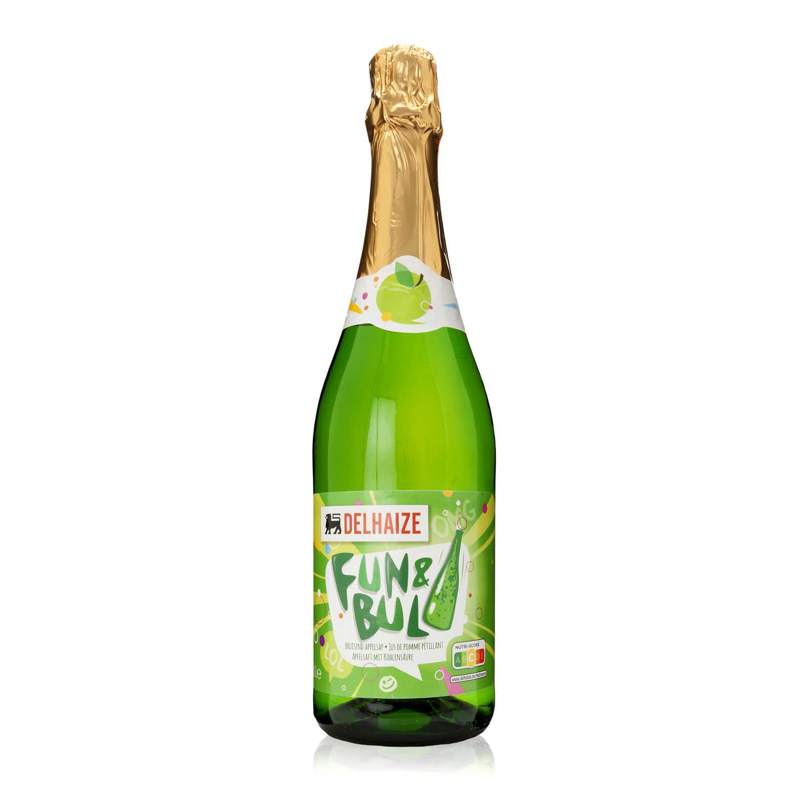 Delhaize Kids Appelsap Bruisend 75 cl Delhaize