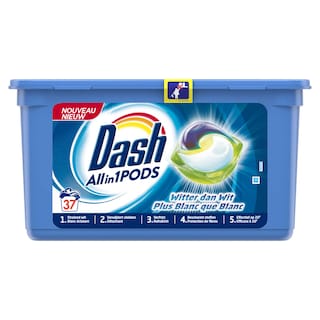Dash | Lessive | Capsules | Blanc 