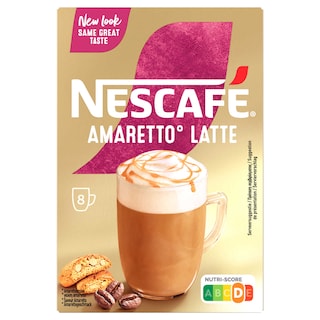 Nescafé | Koffie | Latte | Amaretto | Sticks 140 gr