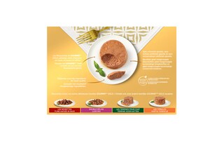 Gourmet | Gold | Kattenvoeding | Mousse | Vlees/Vis 12 x 85 gr
