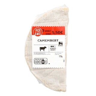 Delhaize | Camembert | Mini portie 125 gr