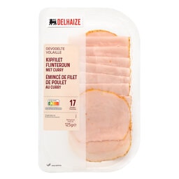 Delhaize | Emince filet poulet curry 125 gr