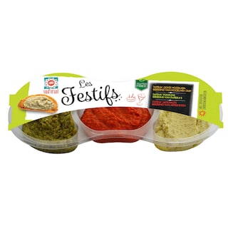 Sud N' Sol | Trio Tapenade | Nocellara Paprika Artisjok 